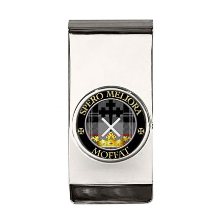 Moffat Scottish Clan Crest Money Clip