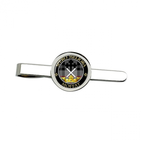 Moffat Scottish Clan Crest Tie Clip