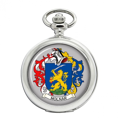 Molnár (Hungary) Coat of Arms Pocket Watch
