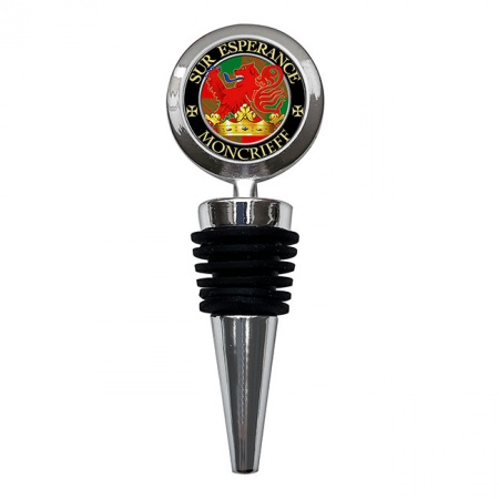 Moncrieff Scottish Clan Crest Bottle Stopper