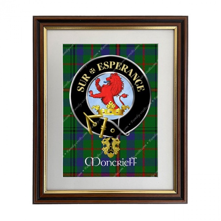 Moncrieff Scottish Clan Crest Framed Print