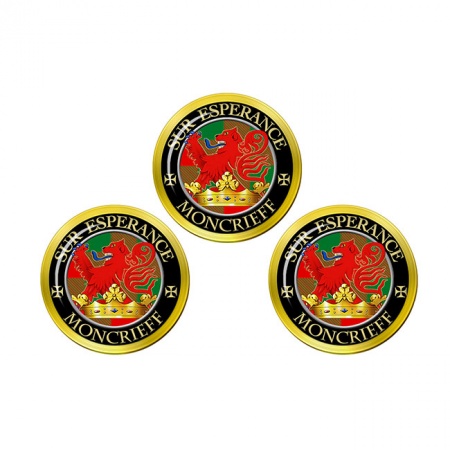 Moncrieff Scottish Clan Crest Golf Ball Markers