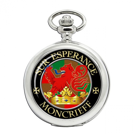 Moncrieff Scottish Clan Crest Pocket Watch