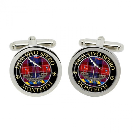 Monteith Scottish Clan Crest Cufflinks