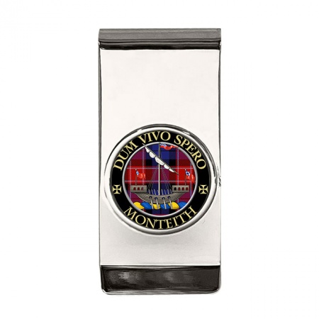 Monteith Scottish Clan Crest Money Clip