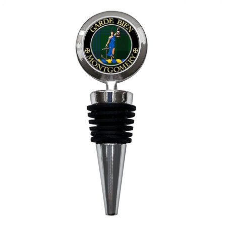 Montgomery Scottish Clan Crest Bottle Stopper