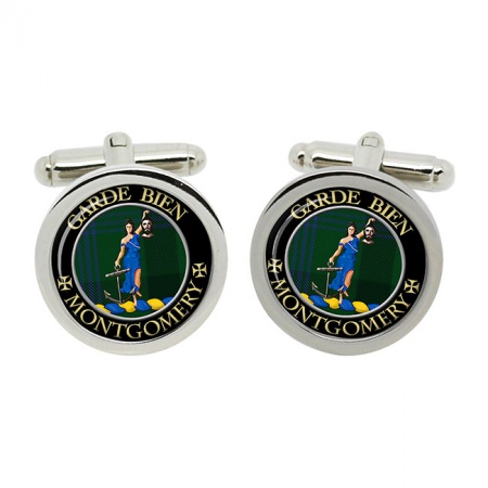 Montgomery Scottish Clan Crest Cufflinks