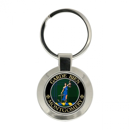 Montgomery Scottish Clan Crest Key Ring