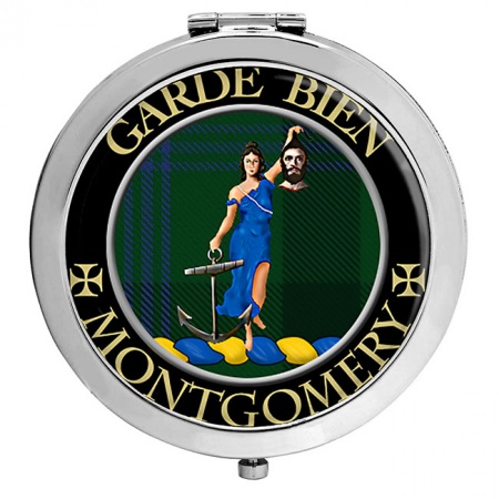 Montgomery Scottish Clan Crest Compact Mirror