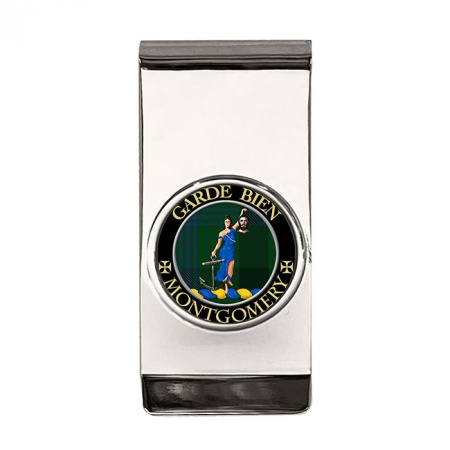 Montgomery Scottish Clan Crest Money Clip