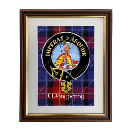 Monypenny Scottish Clan Crest Framed Print