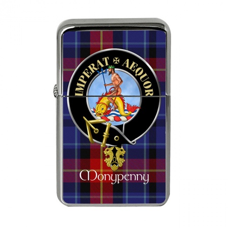 Monypenny Scottish Clan Crest Flip Top Lighter