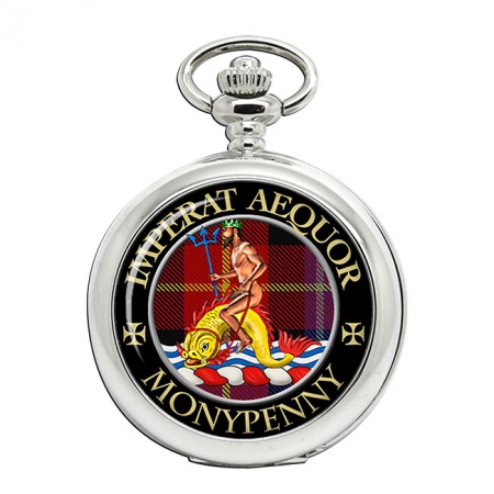 Monypenny Scottish Clan Crest Pocket Watch