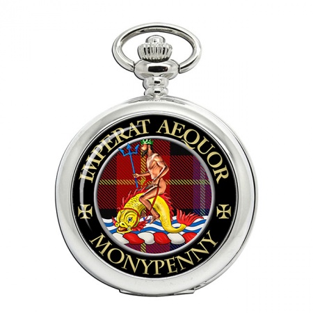 Monypenny Scottish Clan Crest Pocket Watch