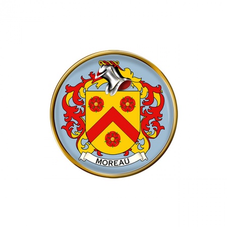 Moreau (France) Coat of Arms Pin Badge