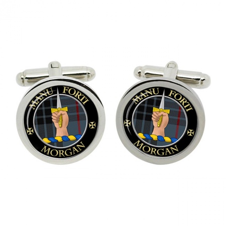 Morgan Scottish Clan Crest Cufflinks