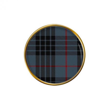 Morgan Scottish Tartan Pin Badge