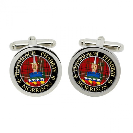 Morrison Scottish Clan Crest Cufflinks