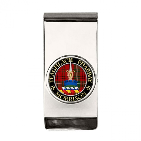 Morrison Scottish Clan Crest Money Clip