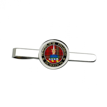 Morrison Scottish Clan Crest Tie Clip