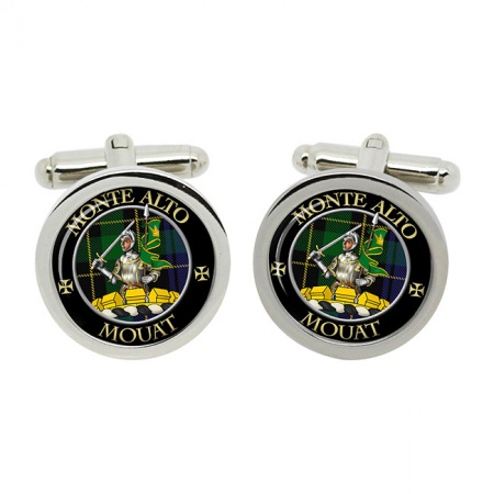 Mouat Scottish Clan Crest Cufflinks