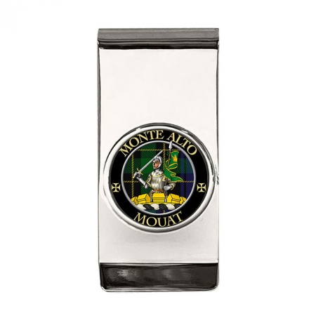 Mouat Scottish Clan Crest Money Clip