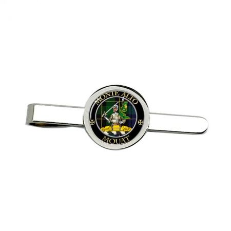 Mouat Scottish Clan Crest Tie Clip