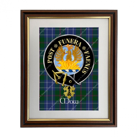Mow Scottish Clan Crest Framed Print
