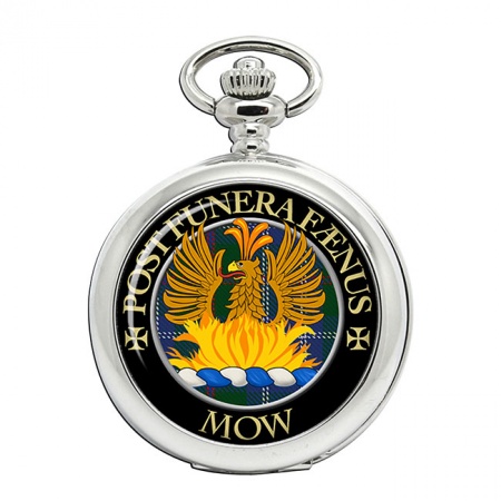 Mow Scottish Clan Crest Pocket Watch