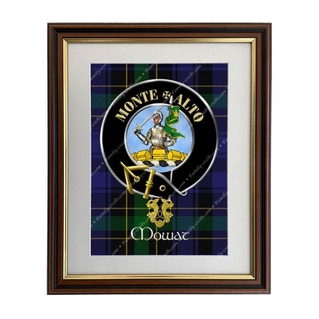Mowat Scottish Clan Crest Framed Print