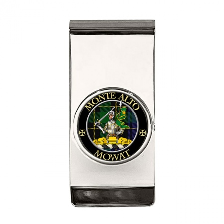 Mowat Scottish Clan Crest Money Clip