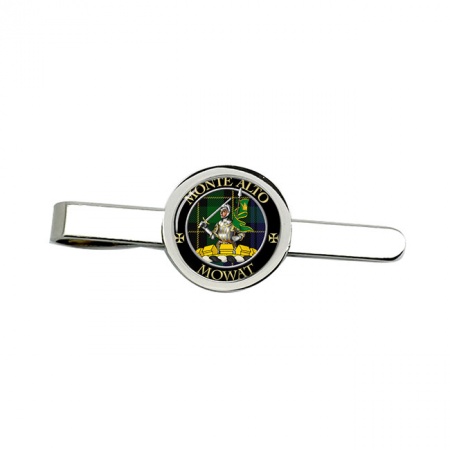 Mowat Scottish Clan Crest Tie Clip