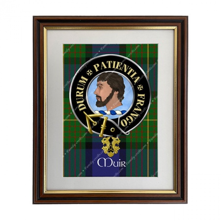 Muir Scottish Clan Crest Framed Print
