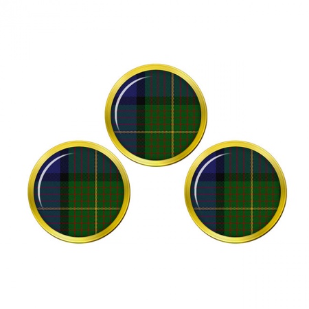 Muir Scottish Tartan Golf Ball Markers