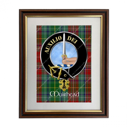 Muirhead Scottish Clan Crest Framed Print