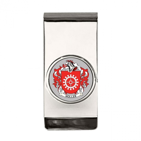 Müller (Germany) Coat of Arms Money Clip