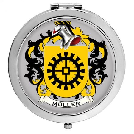 Müller (Swiss) Coat of Arms Compact Mirror