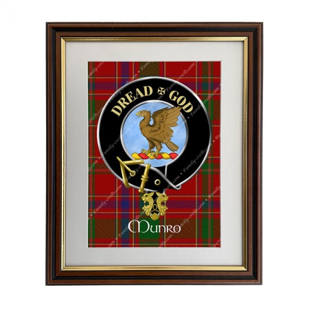 Munro Scottish Clan Crest Framed Print