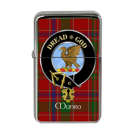 Munro Scottish Clan Crest Flip Top Lighter