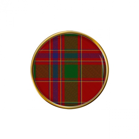 Munro Scottish Tartan Pin Badge