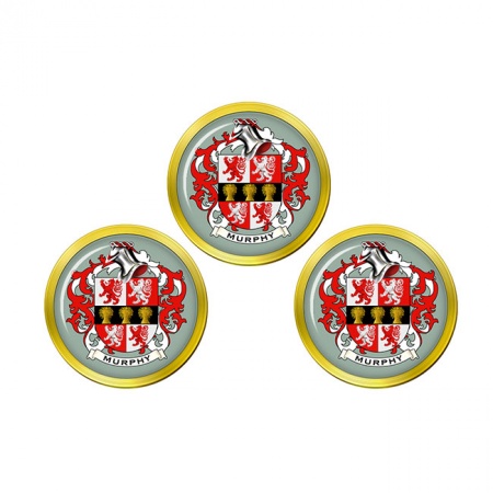 Murphy (Ireland) Coat of Arms Golf Ball Markers