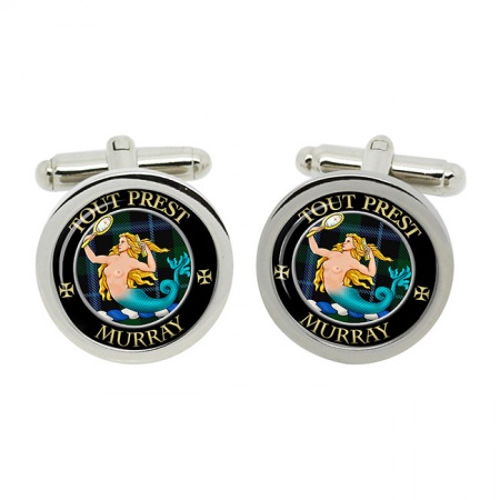 Murray (mermaid crest) Scottish Clan Crest Cufflinks