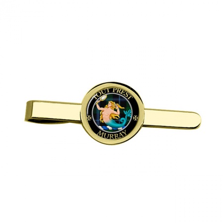 Murray (mermaid crest) Scottish Clan Crest Tie Clip