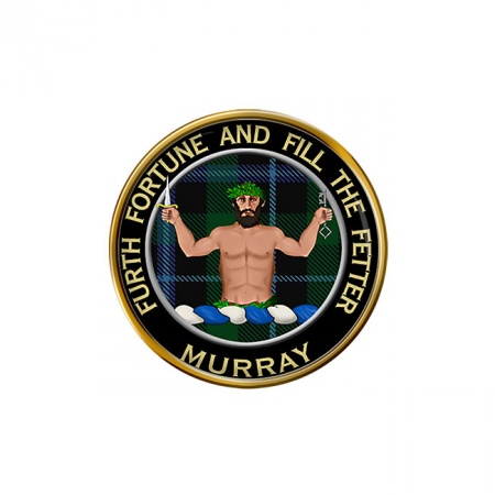 Murray (savage crest) Scottish Clan Crest Pin Badge