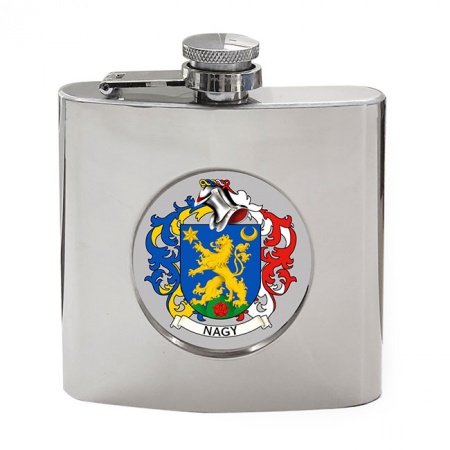 Nagy (Hungary) Coat of Arms Hip Flask