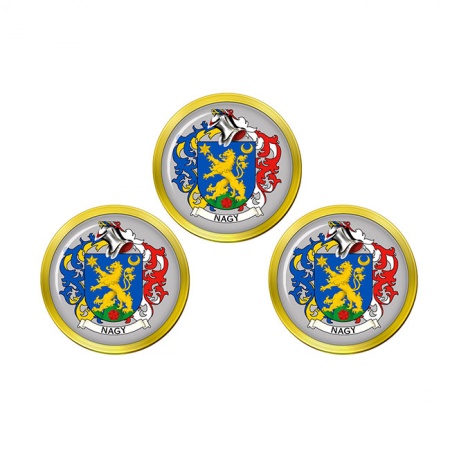 Nagy (Hungary) Coat of Arms Golf Ball Markers