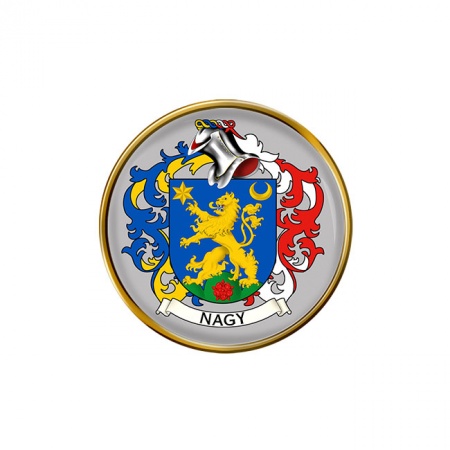 Nagy (Hungary) Coat of Arms Pin Badge