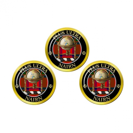 Nairn Scottish Clan Crest Golf Ball Markers