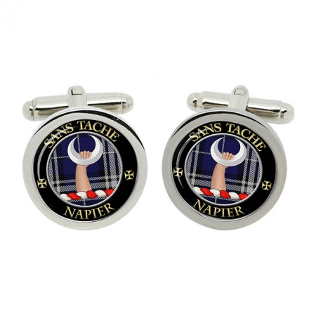 Napier Scottish Clan Crest Cufflinks