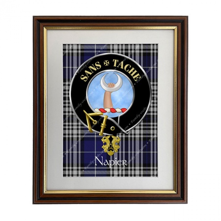 Napier Scottish Clan Crest Framed Print